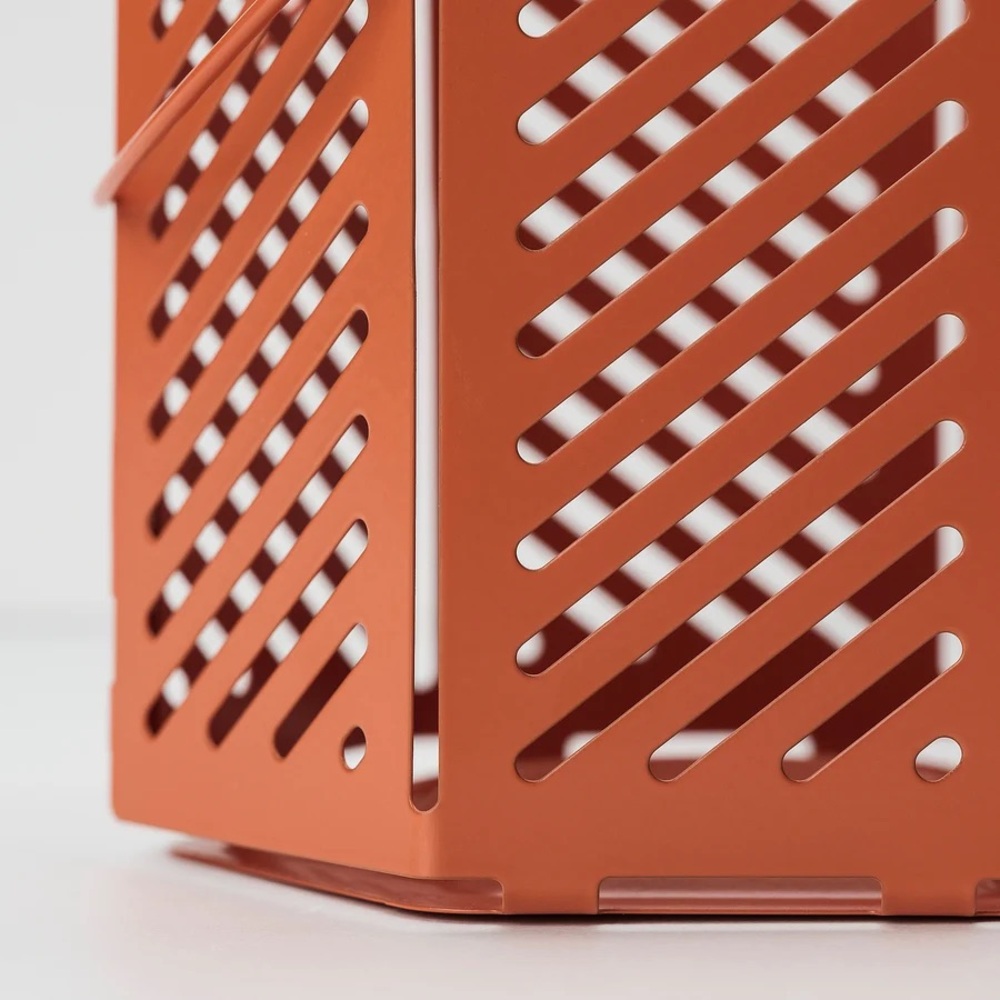 4 Hexagonal Metal Lanterns Set - Picture 7 of 8